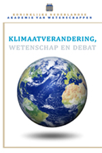 voorkant brochure klimaatverandering, wetenschap en debat