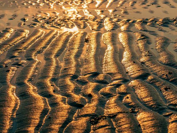 Zonsondergang Wadden. Foto: Pixabay