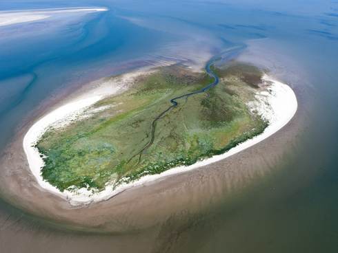 Luchtfoto Zuiderduintjes. Foto: Rijkswaterstaat