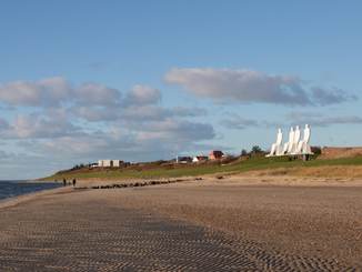 Strand bij Esbjerg. Foto: Knud Erik Vinding via Pixabay
