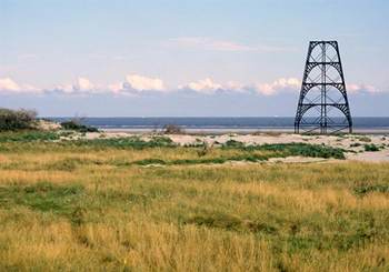 De Kaap, baken op Rottumeroog. https://beeldbank.rws.nl, Rijkswaterstaat / Rob Jungcurt