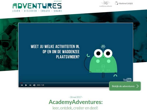 website AcademyAdventures
