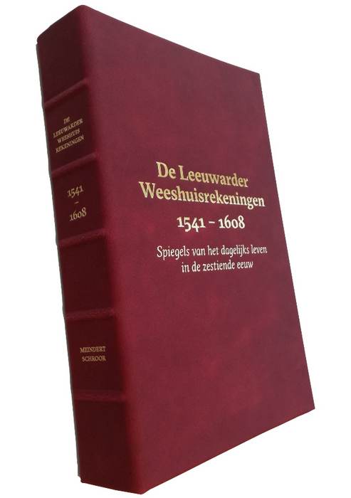 Cover van het boek: De Leeuwarder weeshuisrekeningen 