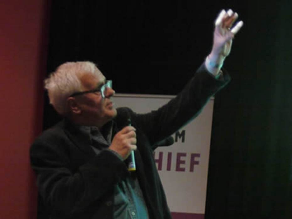 Huub Mous leidde de avond in