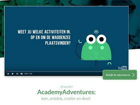 AcademyAdventures website