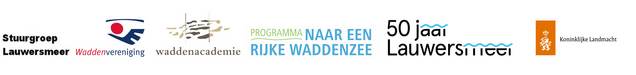 logo's organiserende partijen Symposium 50 jaar Lauwersmeer