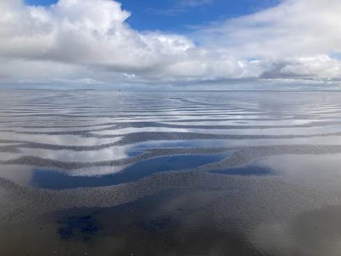 strepen in het wad