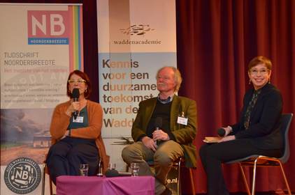 Tracy Metz in gesprek Remt Meijer, boer te Kloosterburen, en Jeannette Hoek, directeur OceanDesertFood over lokale en internationale perspectieven