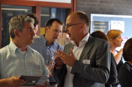 Netwerken tijdens de theepauze