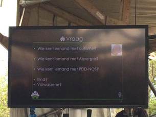 Sheet uit de presentatie van Hilde Geurts