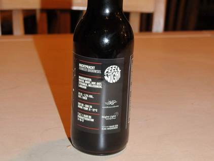 introductie Dark Sky Waddengebied bier door Gerard Ypenga van Brouwdok uit Harlingen