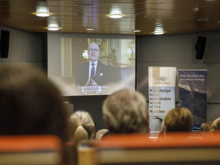 Toespraak van Arno Brok op het 16e Internationale wetenschappelijke Waddenzee Symposium in Groningen