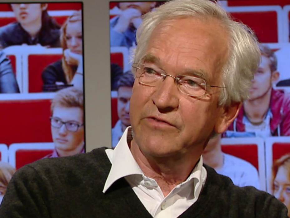 Pier Vellinga tijdens het powercollege bij Omrop Fryslân Pier Vellinga tijdens het powercollege bij Omrop Fryslân