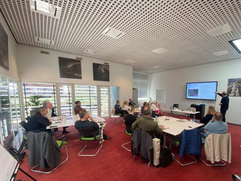 Workshop Waddenzeehavens in het Huis voor de Wadden. Foto: Tamar Appel