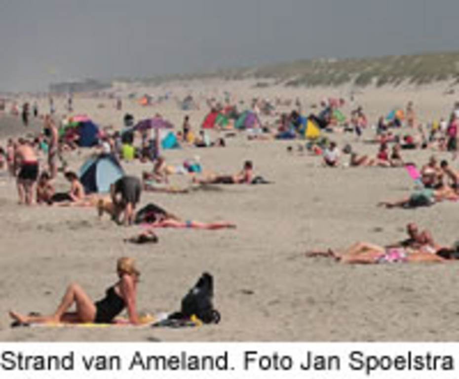 Strand van Ameland. Foto: Jan Spoelstra.
