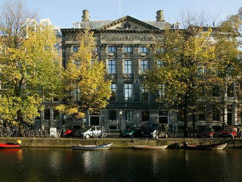 Het Trippenhuis in Amsterdam waar de KNAW is gehuisvest. Foto: KNAW