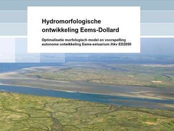 Cover rapport Hydromorfologische ontwikkeling Eems-Dollard