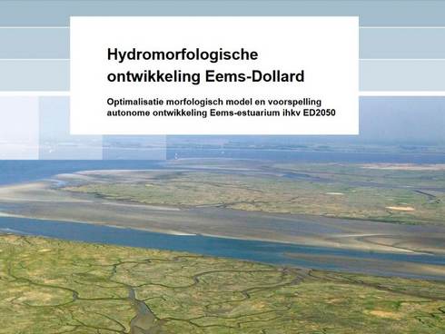 Cover rapport Hydromorfologische ontwikkeling Eems-Dollard