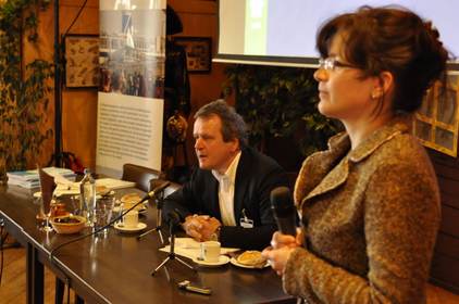 Gini Ketelaar gaf een korte inleiding over bodemdaling