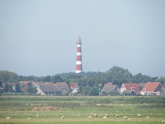 De vuurtoren op Ameland