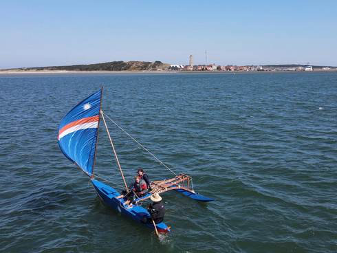 Deep meaning of voyaging. Beeld: Esther Kokmeijer