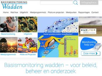 screenshot van de website basismonitoring