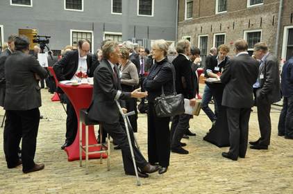 Ontvangst op 8 december in het Natuurmuseum