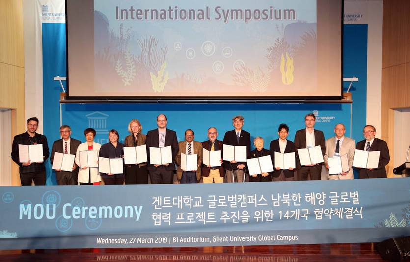 Het symposium werd afgesloten met een ondertekening van een Memorandum of Understanding (MOU)