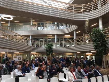 Welcome reception by Wetsus (European centre of excellence for sustainable water technology)