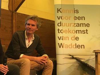 Frans Sijtsma tijdens een Oerolcollege 