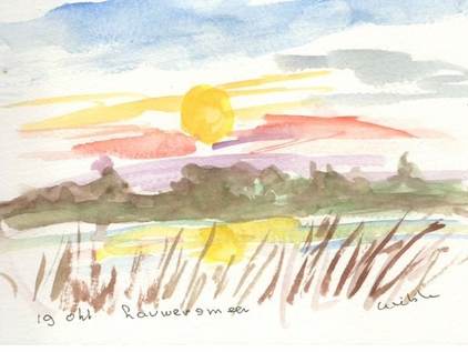 Aquarel van Wietske ter Veld 