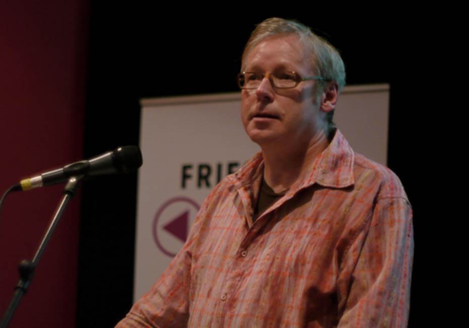 Kie Ellens inleider van de WadBlik avond