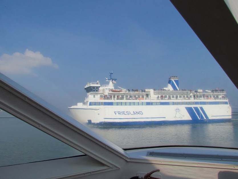 De veerboot naar Terschelling. Foto: TS.