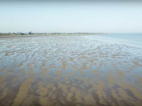 Korte film over zeespiegelstijging, bodemdaling en sedimentatie in de Nederlandse Waddenzee