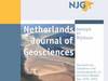 Cover special issue Netherlands Journal of Geosciences