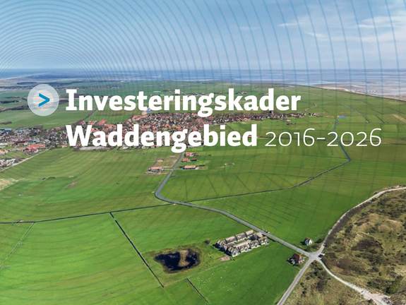Cover rapport Investeringkader Waddengebeid 2016-2026