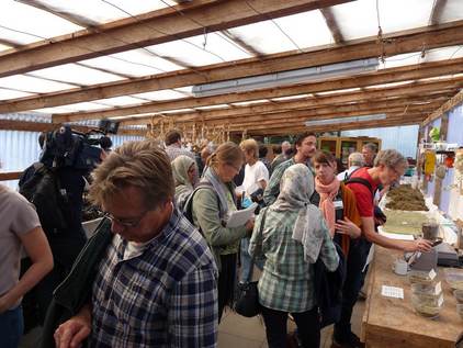 Excursion to Emden, visiting the fertilizer production area. Foto: Okowerk Emden