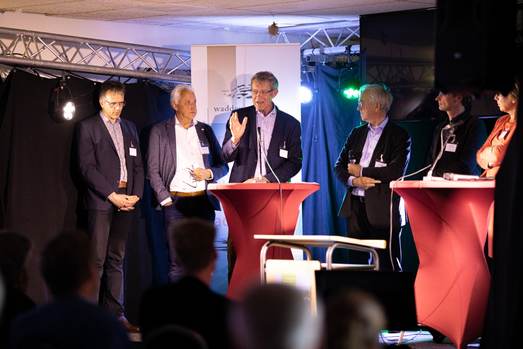Paneldiscussie onder leiding van Pier Vellinga. Foto: Lucas Kemper
