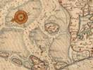 Fragment uit de kaart De vermaerde stroemen, Tvlie ende Tmaersdiep van Lucas Janszoon Waghenaer uit 1584