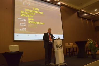 Opening by Jouke van Dijk, chair of the Waddenacademie