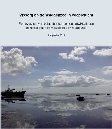 Cover rapport Visserij op de Waddenzee in vogelvlucht update 2018