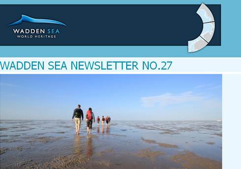 [Translate to english:] Wadden Sea Newsletter no 27