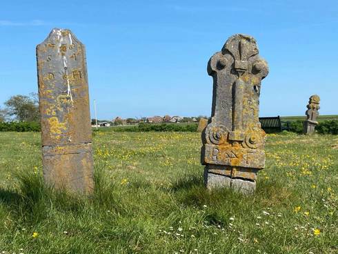 Het struper kerkhof op Terschelling. Foto: Maaike Honshorst