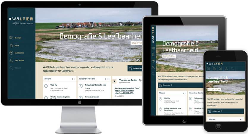 Nieuwe website WaLTER