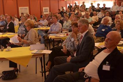 Publiek in de zaal