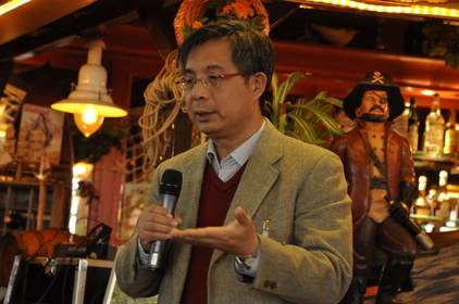 Dr Zheng Wang gaf een korte inleiding over morfologie