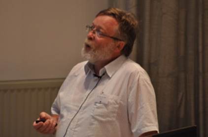 Erik van Dijk (Vereniging Kust en Zee/EUCC) presenteerde Mosselwad