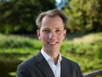 Marijn Molema, bijzonder hoogleraar Regionale Vitaliteit & Dynamiek. Foto: FSP