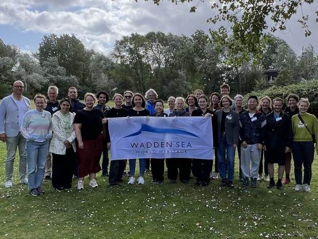 Deelnemers aan de Trilaterale summer school op Borkum. Foto: CWSS