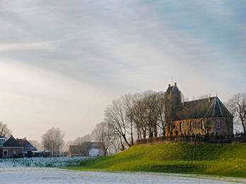 De terp van Hegebeintum. Foto: Henk Postma